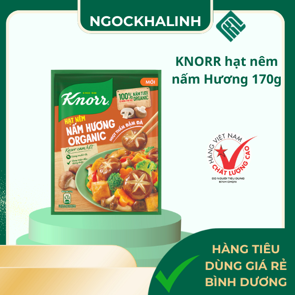 KNORR hạt nêm nấm Hương 170g