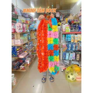 Combo 10 Dây Xúc Xích Nilon Trang Trí Nhiều Màu Dài 2m