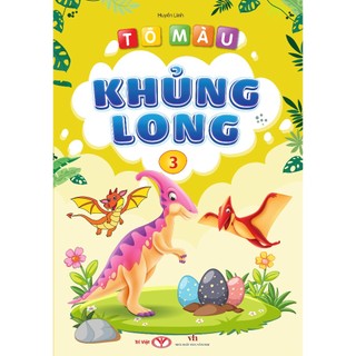 Sách - Tô Màu Khủng Long - 06 Cuốn Tập Lẻ