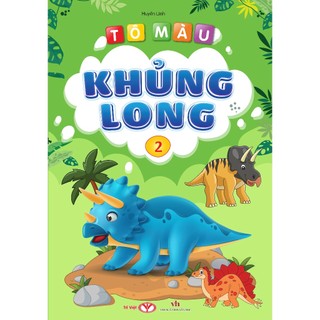 Sách - Tô Màu Khủng Long - 06 Cuốn Tập Lẻ
