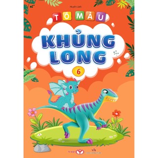 Sách - Tô Màu Khủng Long - 06 Cuốn Tập Lẻ