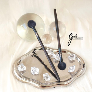 Cọ highlight dạng oval mini Feather B Black Highlighter Brush