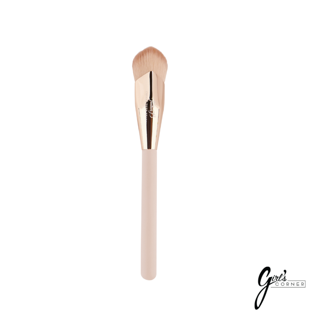 Feather B Foundation Brush - Cọ nền đầu vát Feather B (vàng đồng)