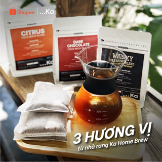 Cà Phê Túi Lọc Cold Brew Arabica Nguyên Chất - Hương Whi$ky Cam Chanh Chocolate Vị Thanh Mát Hậu Vị Ngọt 30g/1túi lọc