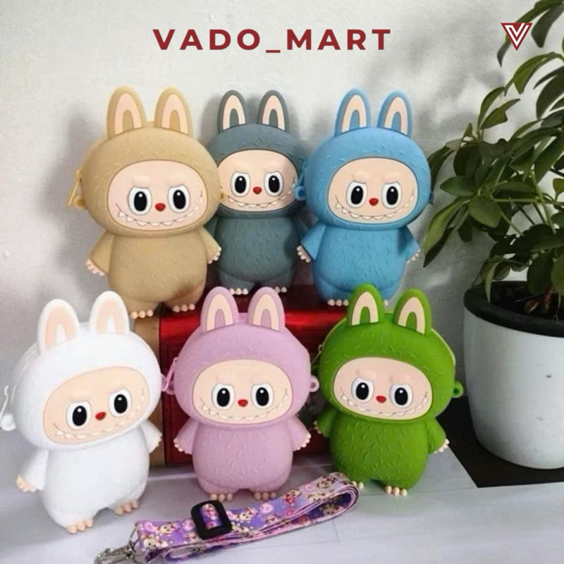 Túi Đeo Chéo Labubu, Balo Gấu Đeo Chéo  Siêu Dễ Thương