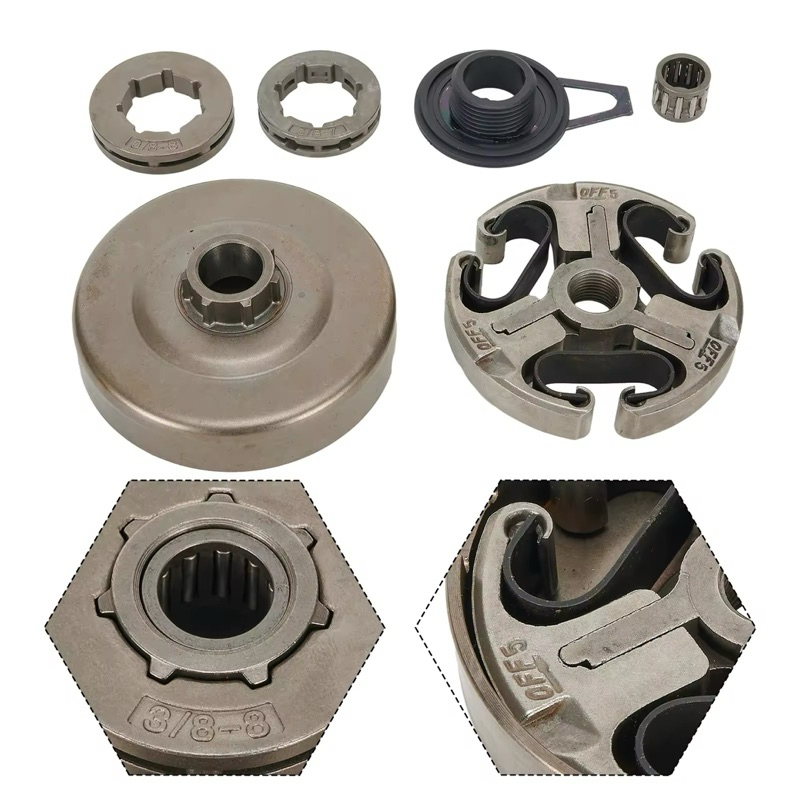 Bộ Côn, bơm nhớt,nhông xích 365 husqvarna