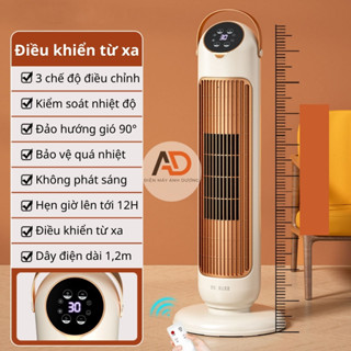 Quạt Sưởi Gốm ChangHong Máy Sưởi Công Nghệ PTC 2000W Cao Cấp Không Đốt Oxi, Không Khô Da - dienmayanhduong