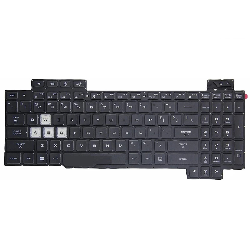 ⚡Bàn phím laptop Asus ROG Strix ScarII GL504 GL504GV GL504G GL504GM GL504GW GL504GS Có Đèn