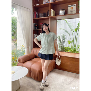 TALY - Áo kiểu cột nơ RUBY