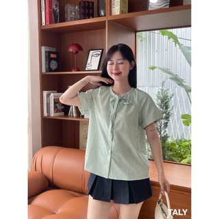 TALY - Áo kiểu cột nơ RUBY