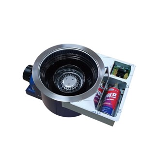 Bếp nướng than hoa kết hợp gas mini Tự Tiêu âm bàn Hàn Quốc