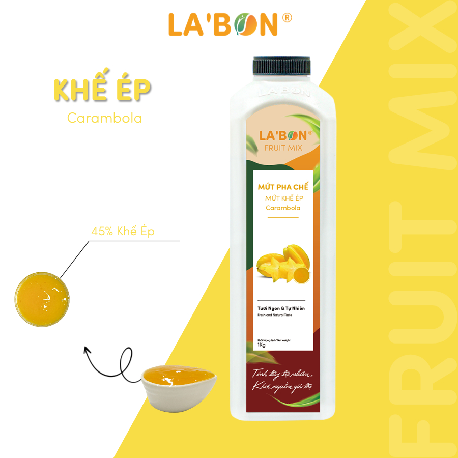 Mứt Pha Chế Khế Ép LA'BON.