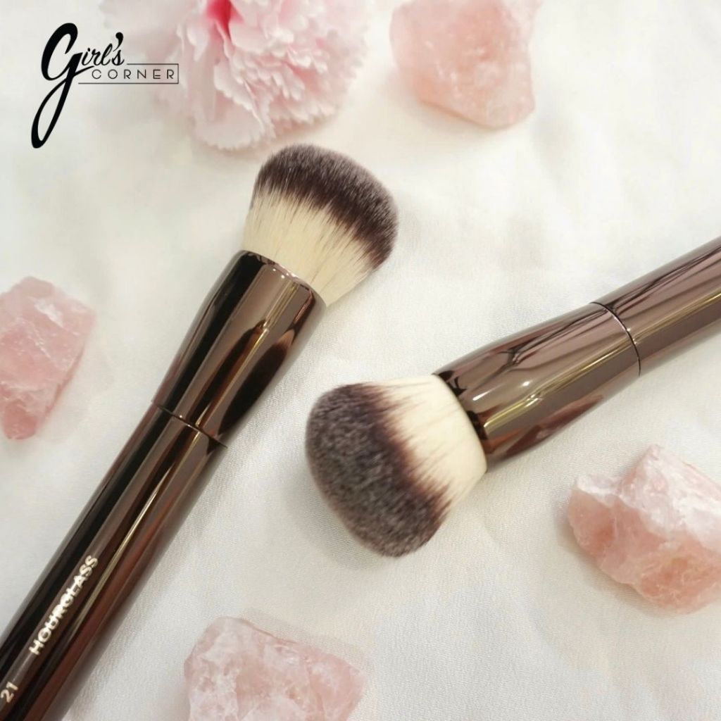 THANH LÝ - MẤT HỘP Cọ phủ phấn nén - buffer brush Hourglass N.21 - Cọ trang điểm mặt