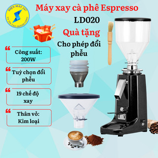  Máy xay cà phê Espresso LD020 - Cho phép đổi phễu - Mỡi 100% - Bảo hành 12 tháng 