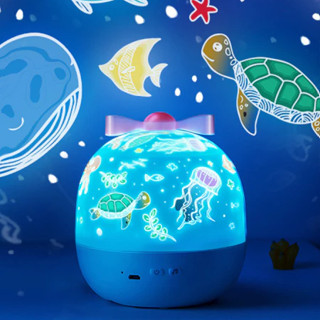 【SALE MẠNH Đèn ngủ chiếu sao DEMIDESHOP chiếu sao vũ trụ, cổ tích, đại dương, sinh nhật, giáng sinh, LED 3D