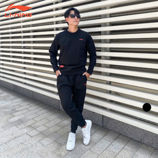 Bộ quần áo thể thao nam lining thu đông, bộ thể thao nam thu đông cao cấp mẫu mới nhất 2024 BTTCT014 ib