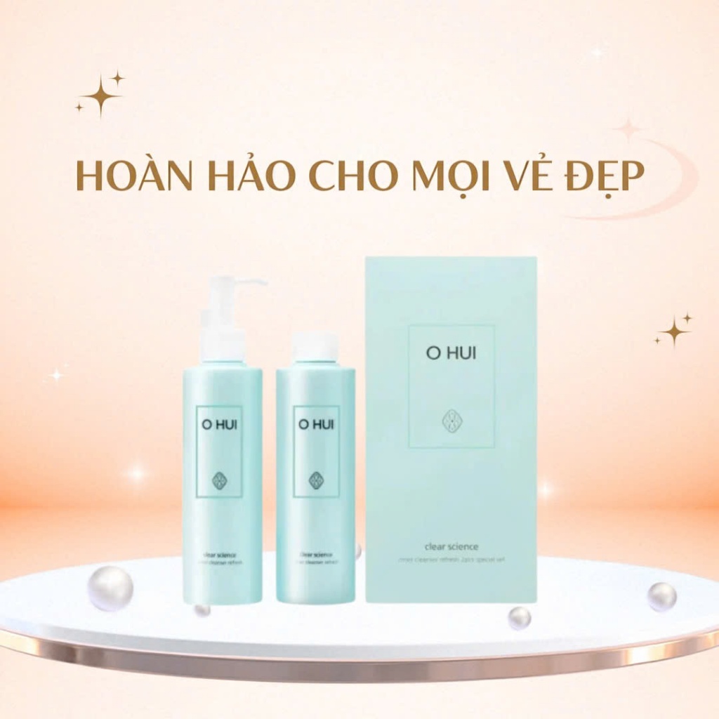 DUNG DỊCH VỆ SINH PHỤ NỮ CỦA OHUI DẠNG GEL TIỆN SD, SẠCH MÁT, SIÊU TIẾT KIỆM