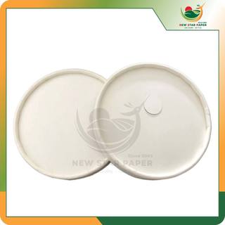 Nắp giấy đậy ly giấy - Lốc 25 nắp giấy trơn