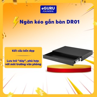 Ngăn kéo gắn bàn HyperWork DR01 - Kết cấu bền đẹp, Thép không gỉ, Sơn tĩnh điện - Hàng chính hãng