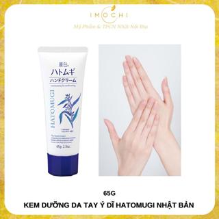 Kem Dưỡng Da Tay Ý Dĩ Reihaku Hatomugi The Hand Cream 65g Nhật Bản