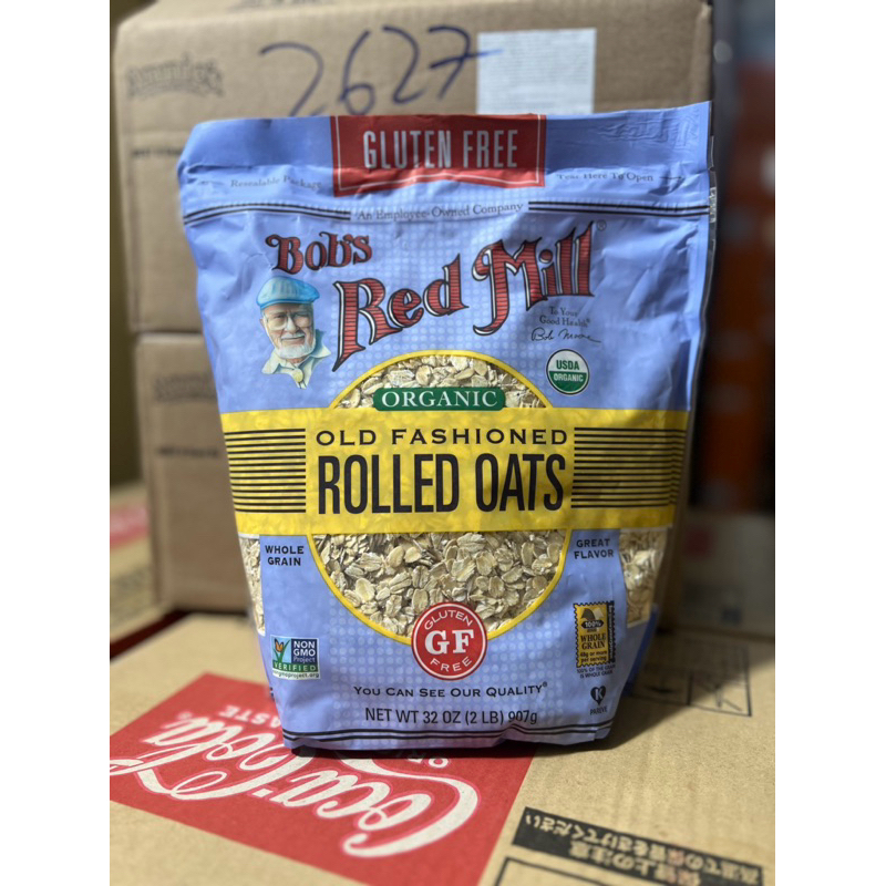 Yến Mạch Hữu Cơ Không Chứa Gluten, bob red mill organic gluten free 907g