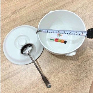 Thố sứ MINH LONG - 22cm (có nắp)