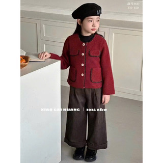 Áo khoác dạ bé gái 13-27kg