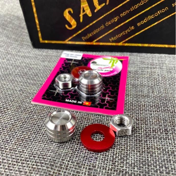 Bộ tán chụp ốc chỉnh nồi Salaya 8ly lắp được mọi dòng xe Honda WAVE ,DREAM , FUTURE