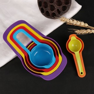 Bộ 6 Cốc Đong Định Lượng Màu Sắc