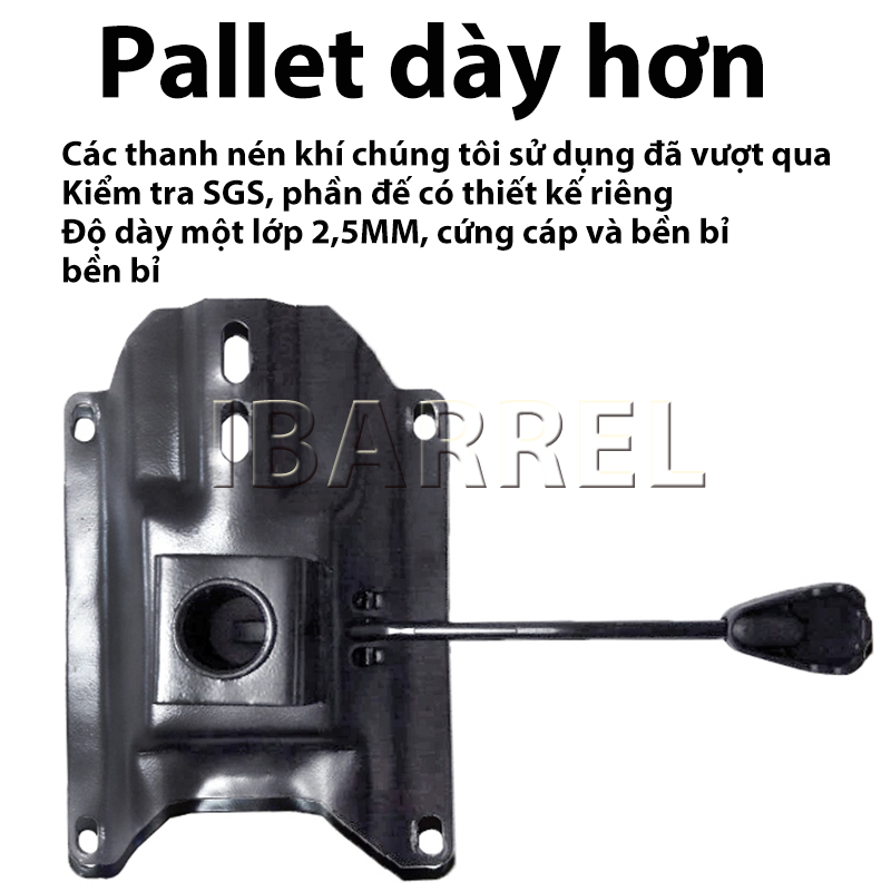 ghế xoay làm việc văn phòng lưng lưới xoay tròn 360 độ cao cấp | BigBuy360 - bigbuy360.vn