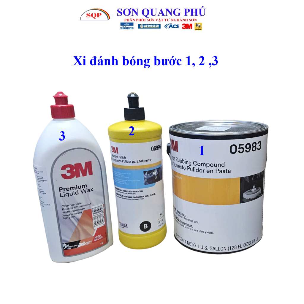 Xi đánh bóng 3M 05983 05996 06006 06068 36060 06094