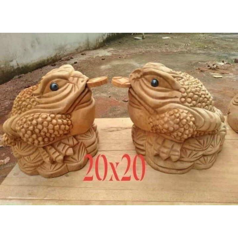 CÓC GỖ XÁ XỊ KT 20x20