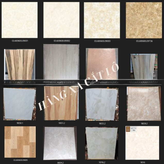Gạch lát nền 60x60cm - gạch prime - gạch 60x60cm cắt lô - gạch xả kho Giá siêu rẻ - gạch loại 1