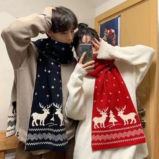  Khăn quàng cổ hươu Giáng sinh cho cặp đôi nam nữ HOKO Khăn hươu đỏ đa năng phong cách Hàn Quốc 