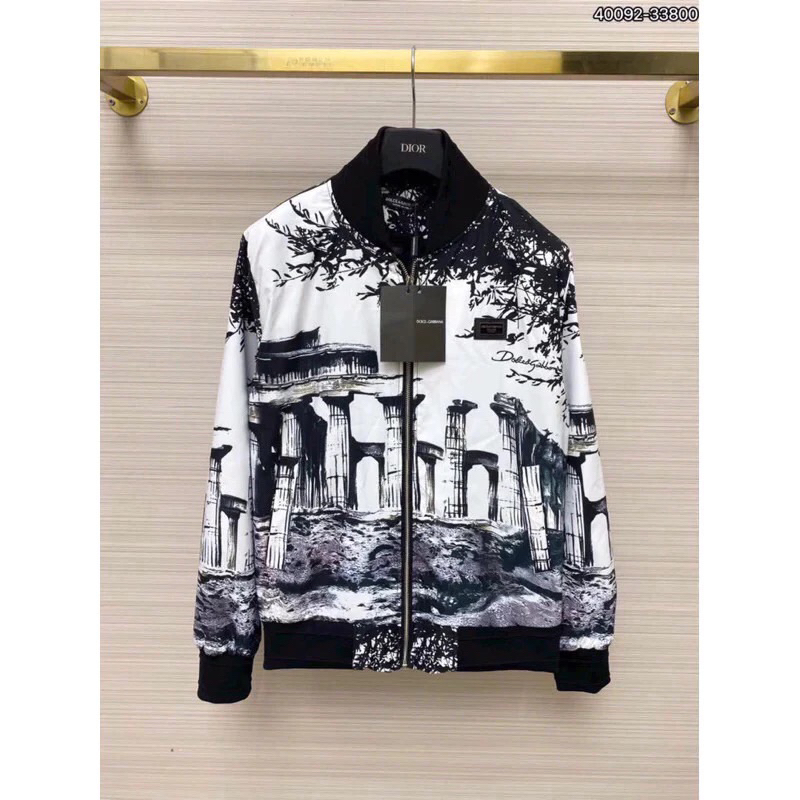 Áo khoác gió dg Phong Cảnh in nhiệt 3d cao cấp