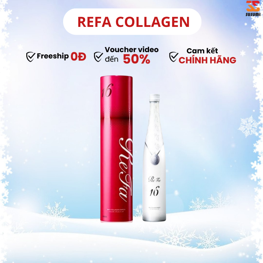 Nước uống Collagen Refa Nhật Bản chai 480ml