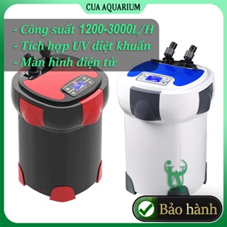 Lọc thùng SUNSUN HW-3000 ZW-3000 tích hợp UV cho bể cá hồ thủy sinh