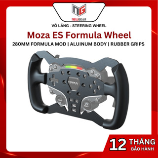 Vô Lăng Nâng Cấp Moza ES Formula Wheel Mod – Bộ Tuning Bánh Lái Công Thức, Tương Thích PC & PS