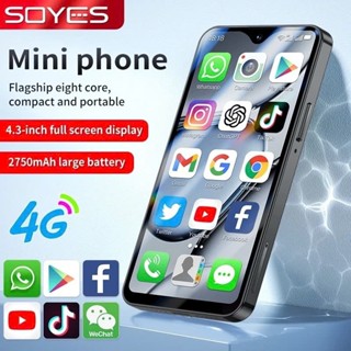 Điện thoại thông minh mini siêu nhỏ cảm ứng Soyes XS18 pro, Soyes XS18 promax hệ điều hành Android