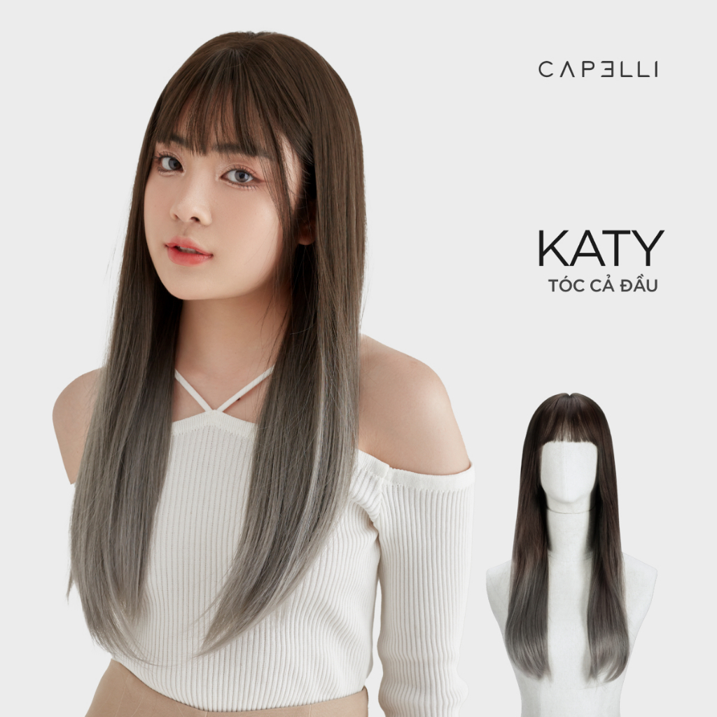 Tóc Giả Nguyên Đầu CAPELLI Katy Wig