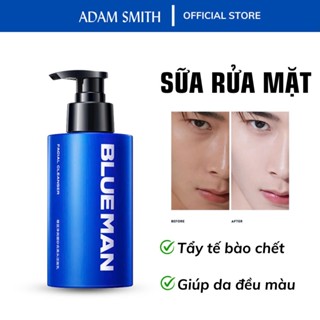 Sữa rửa mặt Blueman dưỡng ẩm làm mềm mịn da và dưỡng trắng dành cho nam