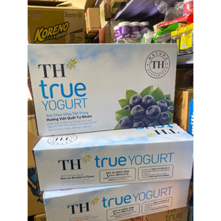 Thùng 48 hộp sữa chua uống hương cam/Dâu/Việt Quất TH True Yogurt 180ml (180ml x 48)