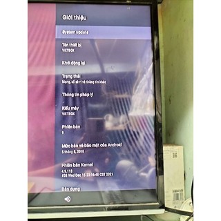 đầu box android Vietbox R10 Android 9 ( Hàng Cũ )