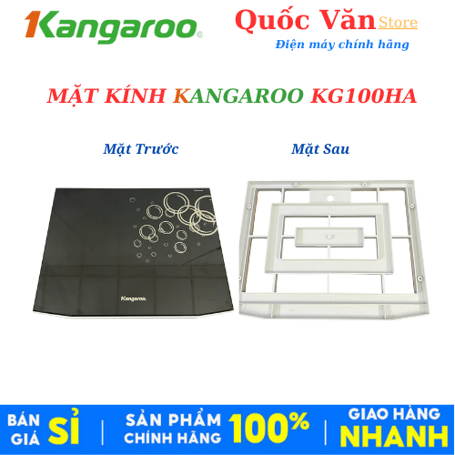 Mặt kính máy lọc nước Kangaroo VTU KG100HA -  [Chính hãng] ( Bao gồm kính và khung nhựa)