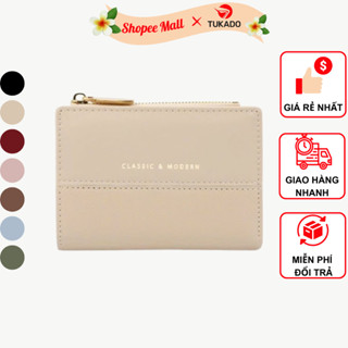 Ví Nữ Ngắn Mini Cầm Tay Chính Hãng TAILIAN Trẻ Trung Da Cao Cấp Cực Đẹp TL76 - Tukado