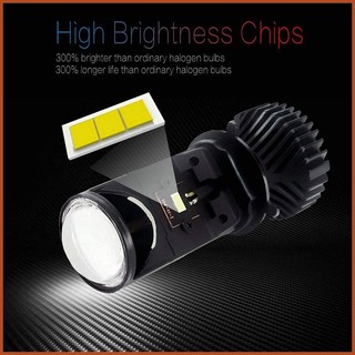 Đèn pha xe máy, ô tô Led bi cầu mini H4 L6K