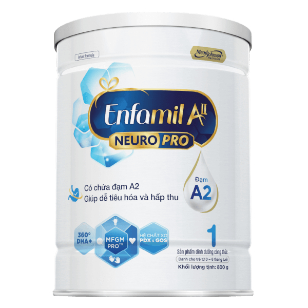 Sữa bột Mead Johnson Enfa A2 Neuro Pro 800G