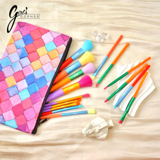 Bộ 15 Cọ Mini Feather B Rainbow