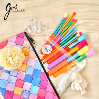 Bộ 15 Cọ Mini Feather B Rainbow