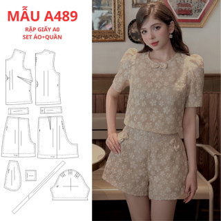 RẬP GIẤY A0 SET ĐỒ BỘ-A489